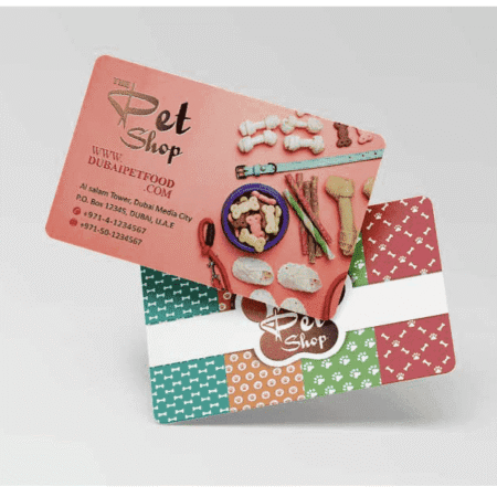 400gsm Rounded Corner Spot UV Matt Lamination